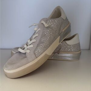 Dolce Vita Women's Zina Crystal Sneaker, brand new, size 9.5 US